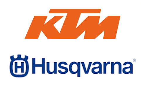 KTM and Husqvarna logo